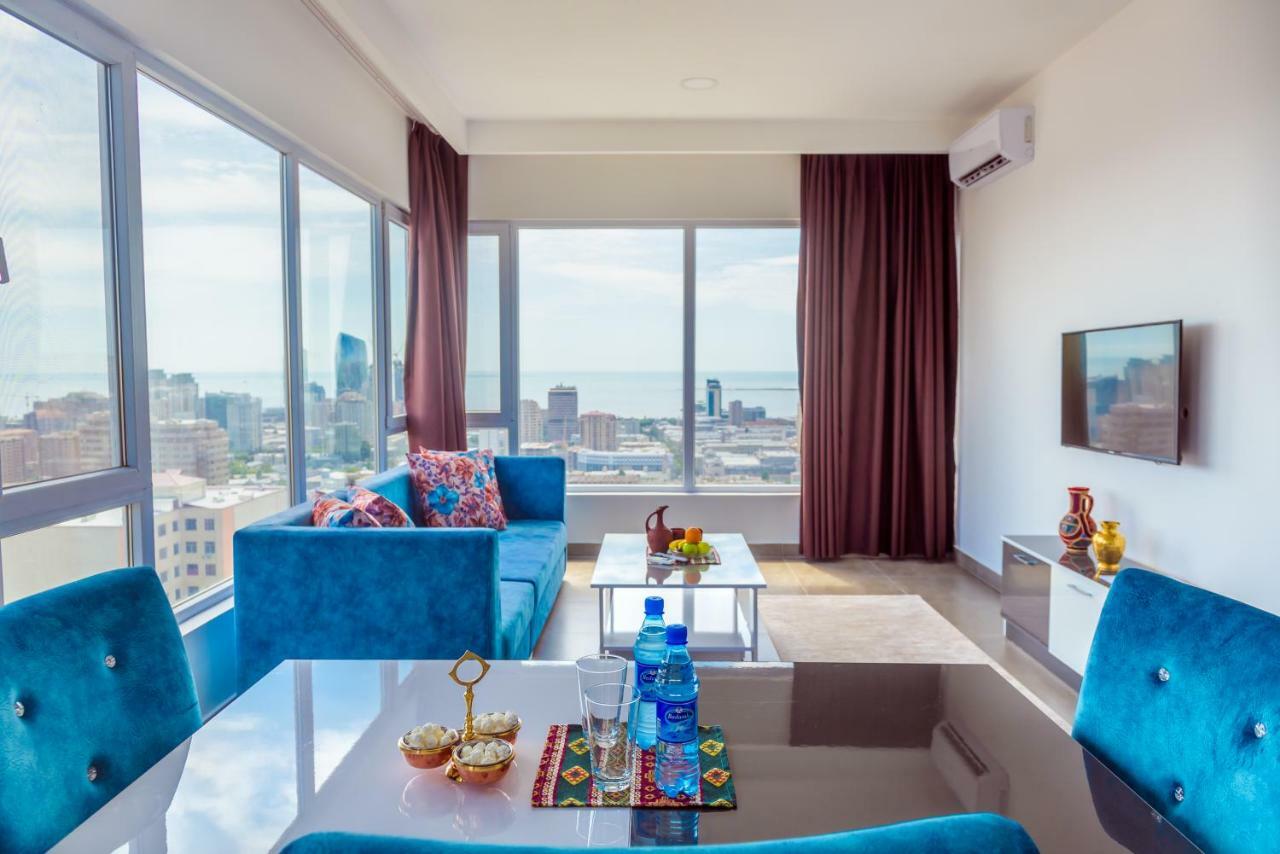 Panorama Baku - 22 Floor Aparthotel Exterior photo