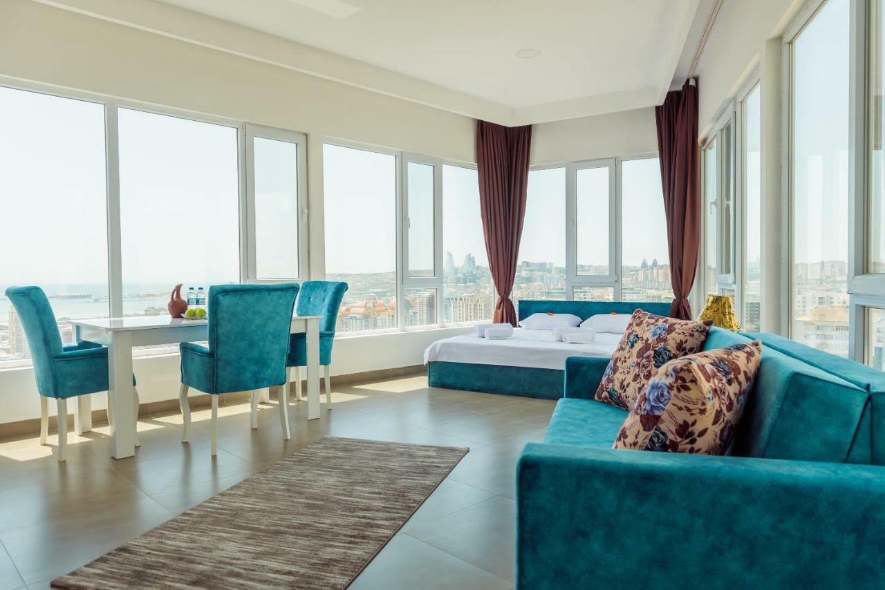 Panorama Baku - 22 Floor Aparthotel Exterior photo