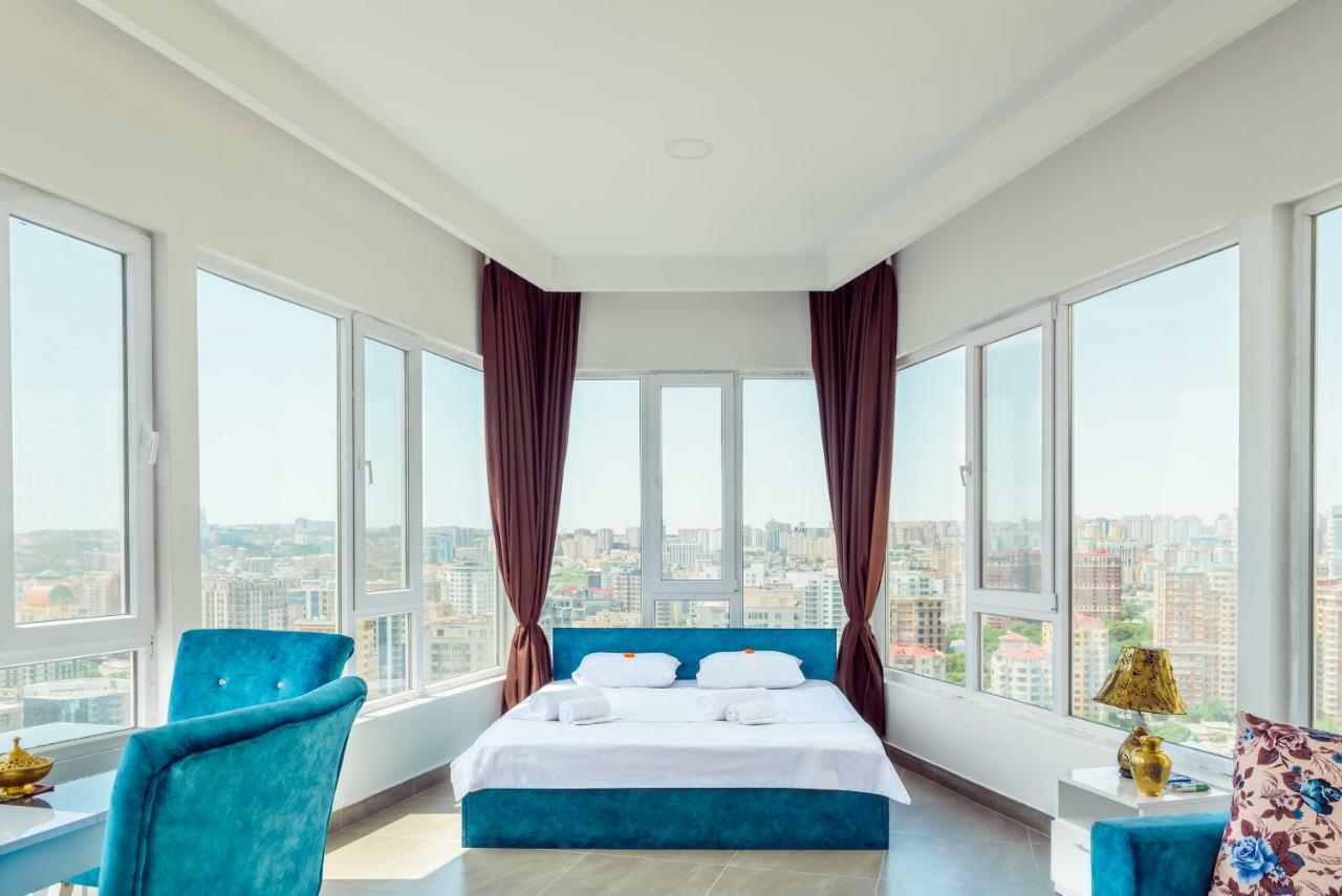 Panorama Baku - 22 Floor Aparthotel Exterior photo