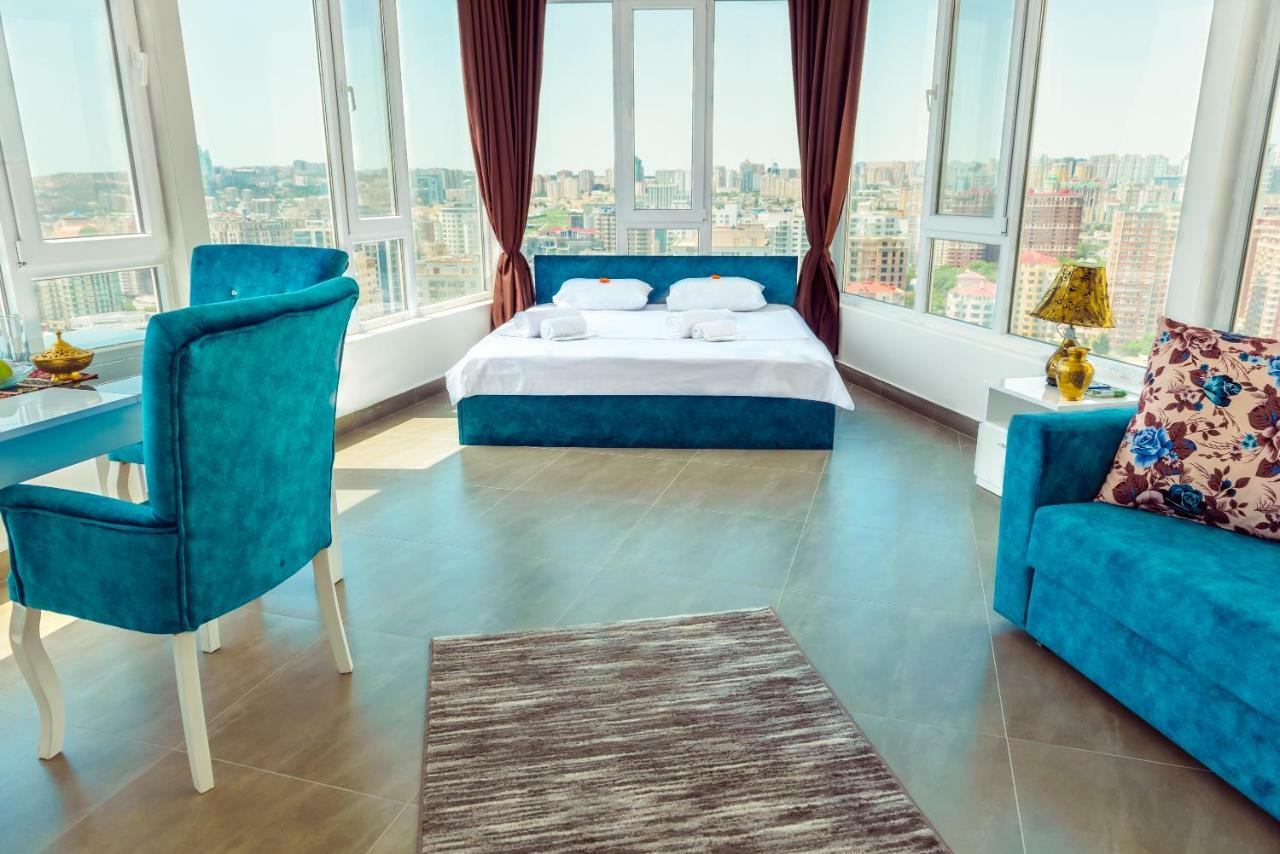 Panorama Baku - 22 Floor Aparthotel Exterior photo