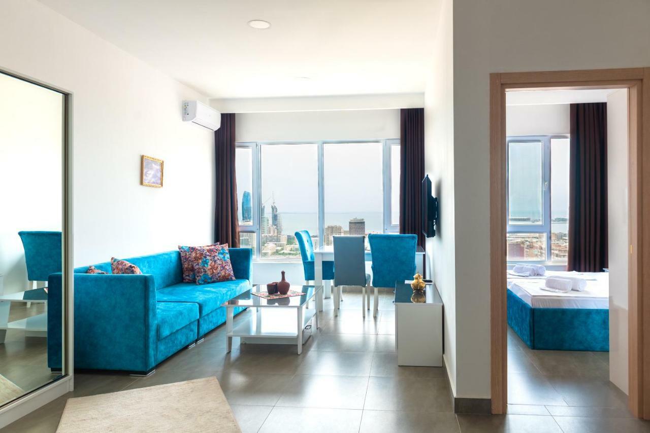 Panorama Baku - 22 Floor Aparthotel Exterior photo